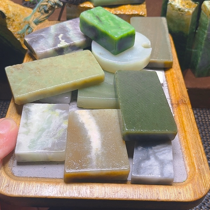 未镶嵌和田玉珠宝半成品耕*