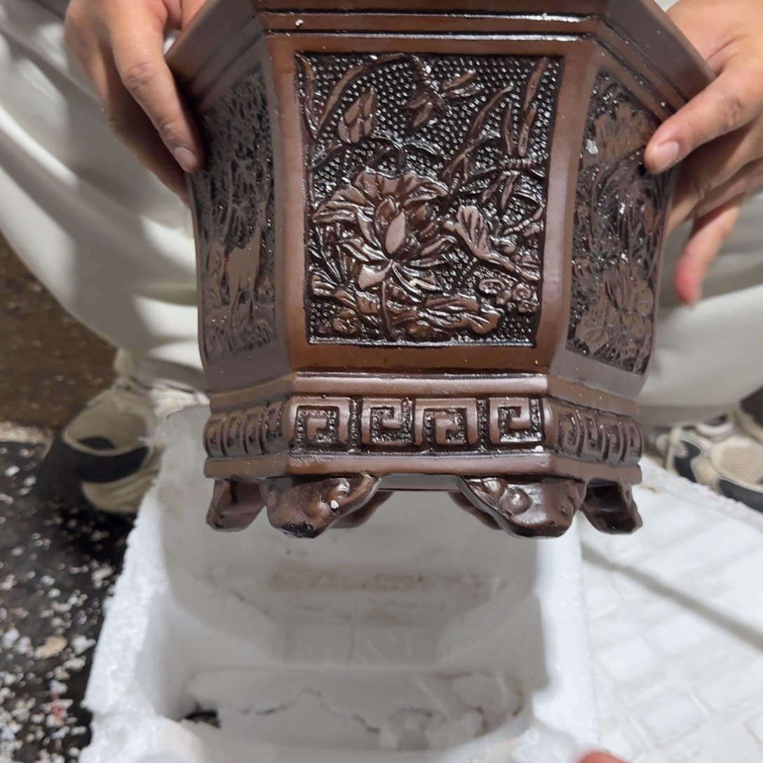 花盆紫砂口径18.18口径