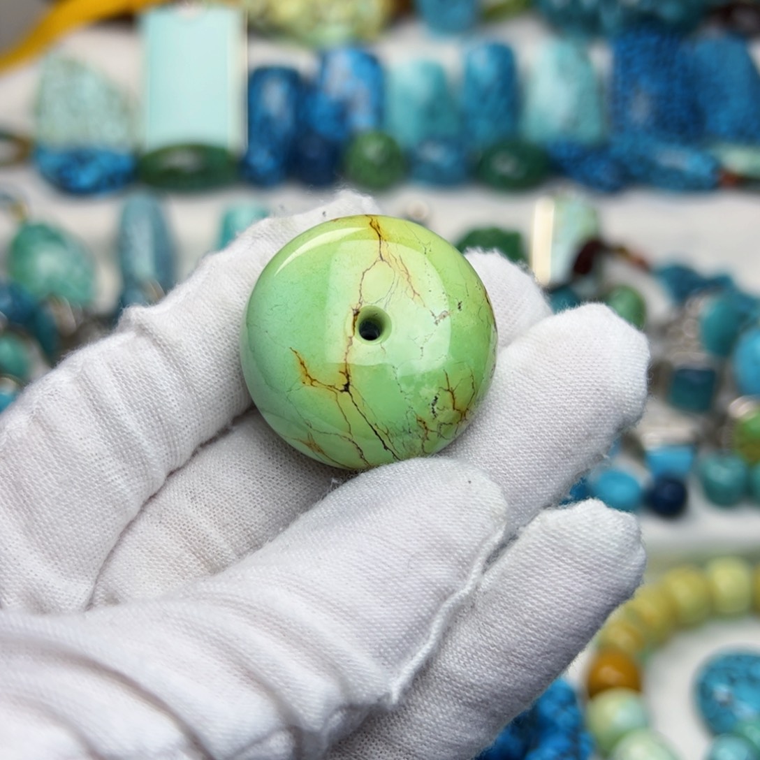 绿松石珠宝奇石未镶嵌