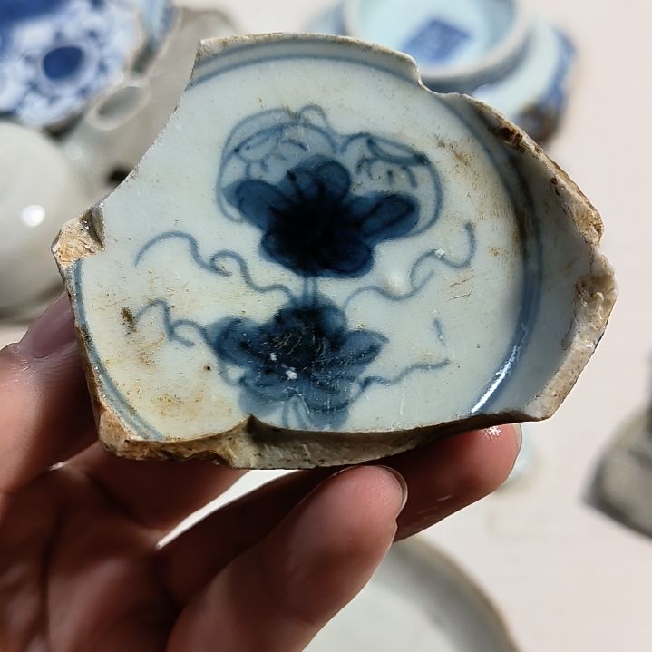 摆件瓷片瓷片瓷片瓷片