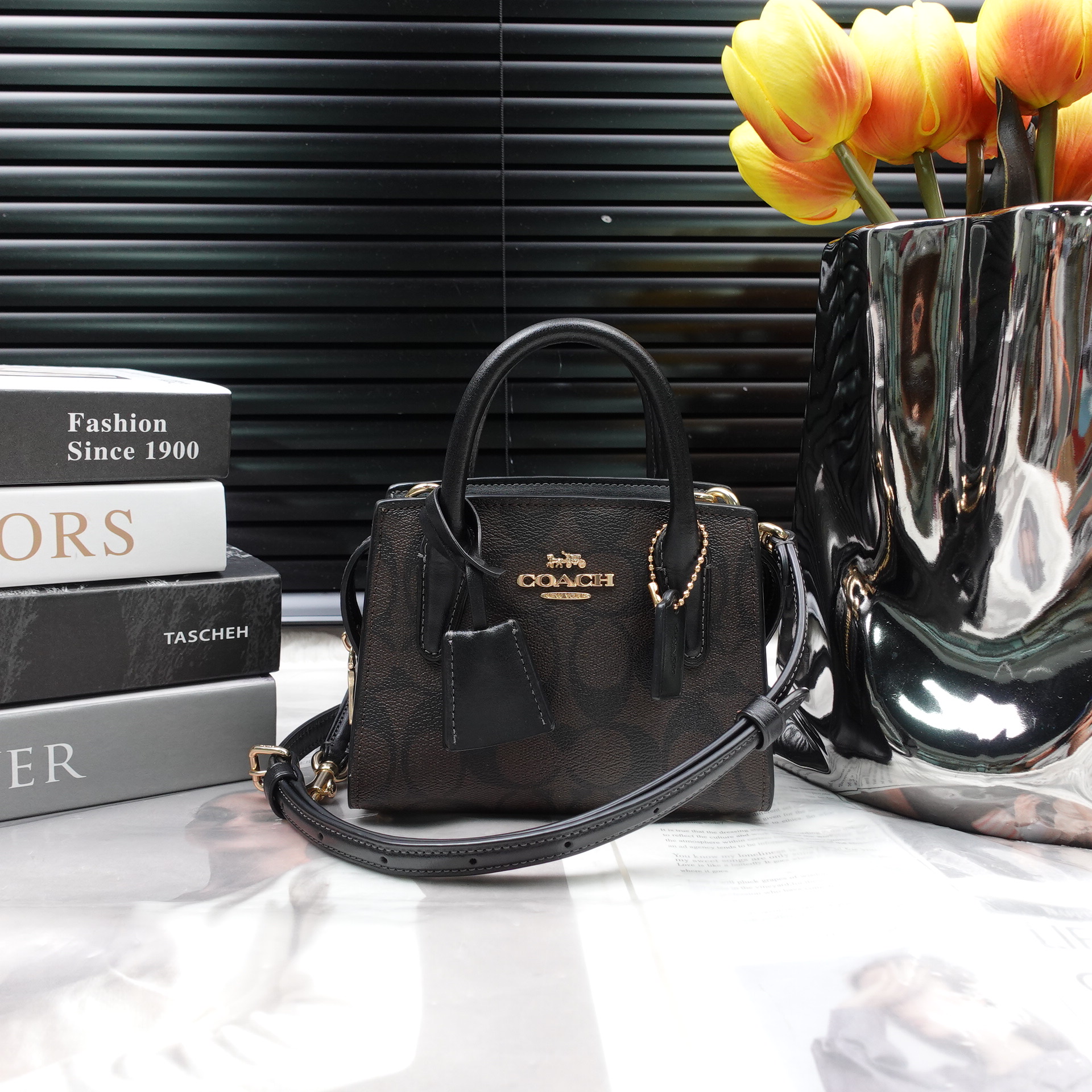 95新 COACH/蔻驰 单肩包/T20264178