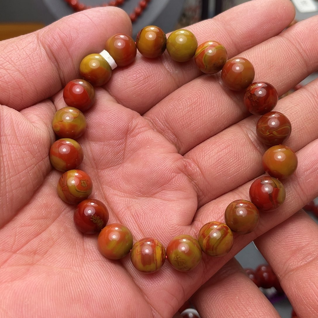 南红玛瑙未镶嵌手串