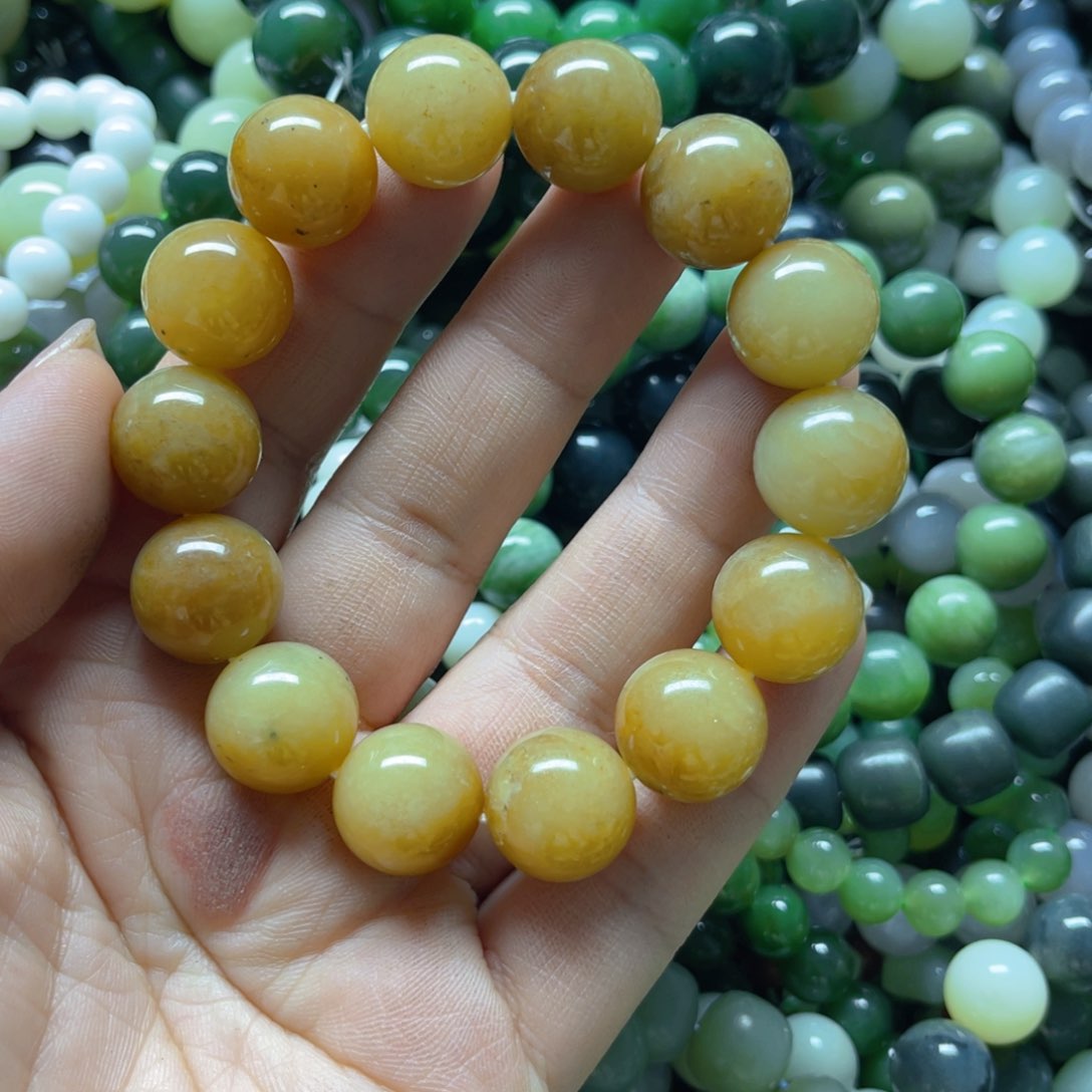 和田玉手链未镶嵌