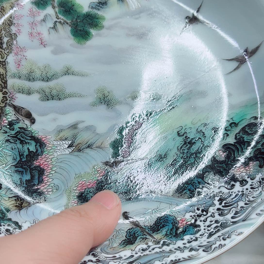 摆件千年瓷都景德镇 艺术关注谢佳豪