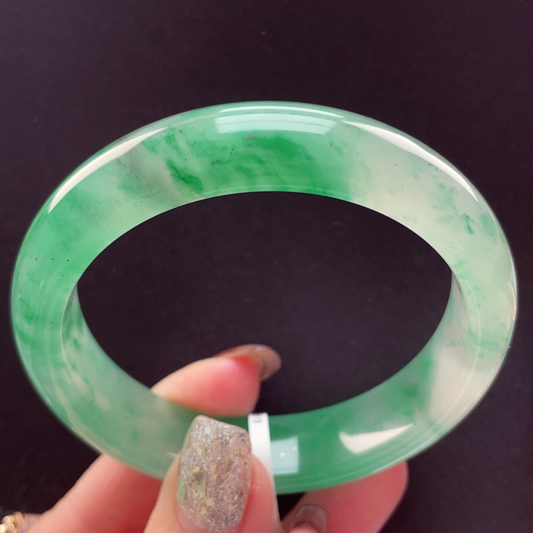 石英质玉未镶嵌手镯55-56