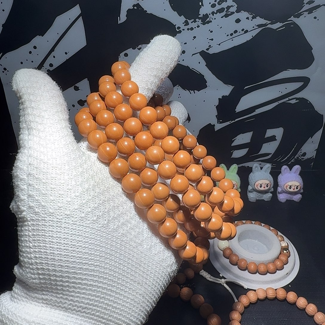核桃原皮原色原生态光珠10+