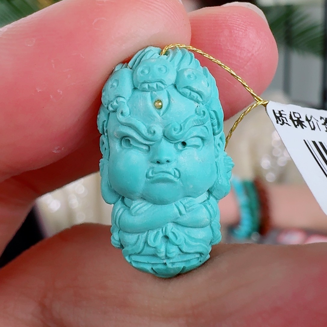 未镶嵌绿松石珠宝奇石