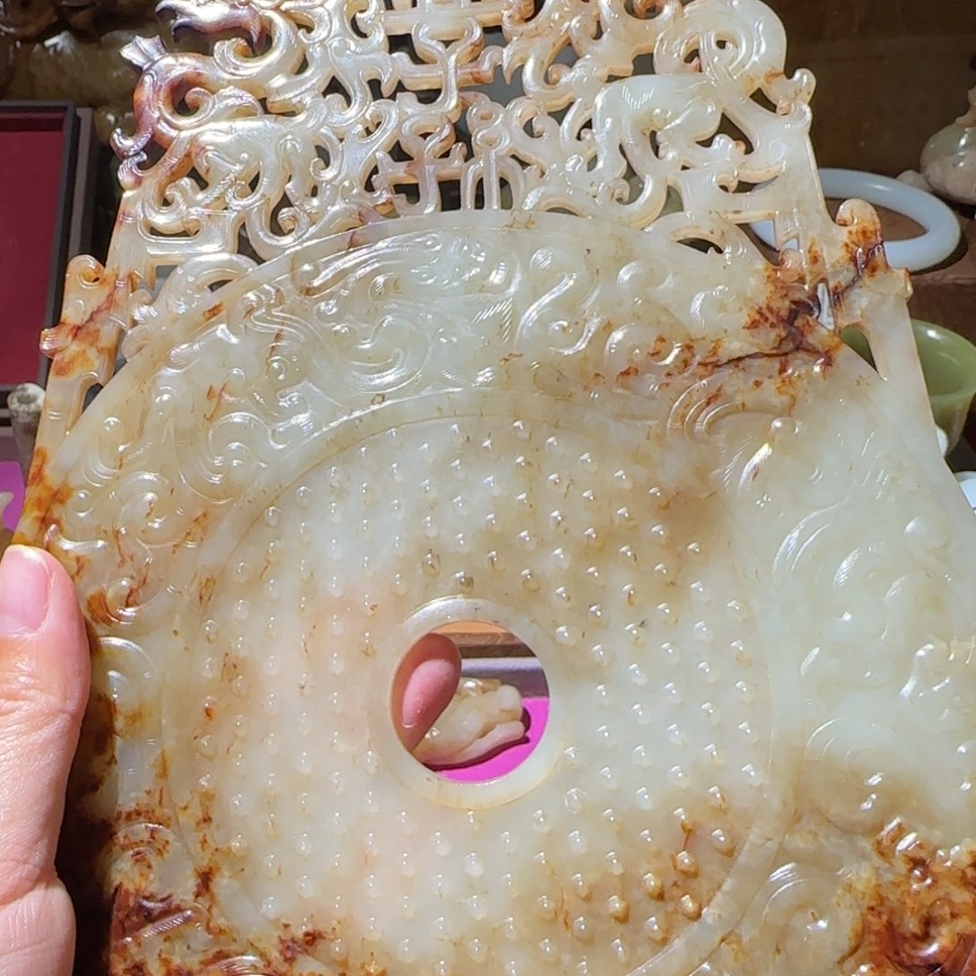 和田玉挂件未镶嵌一*