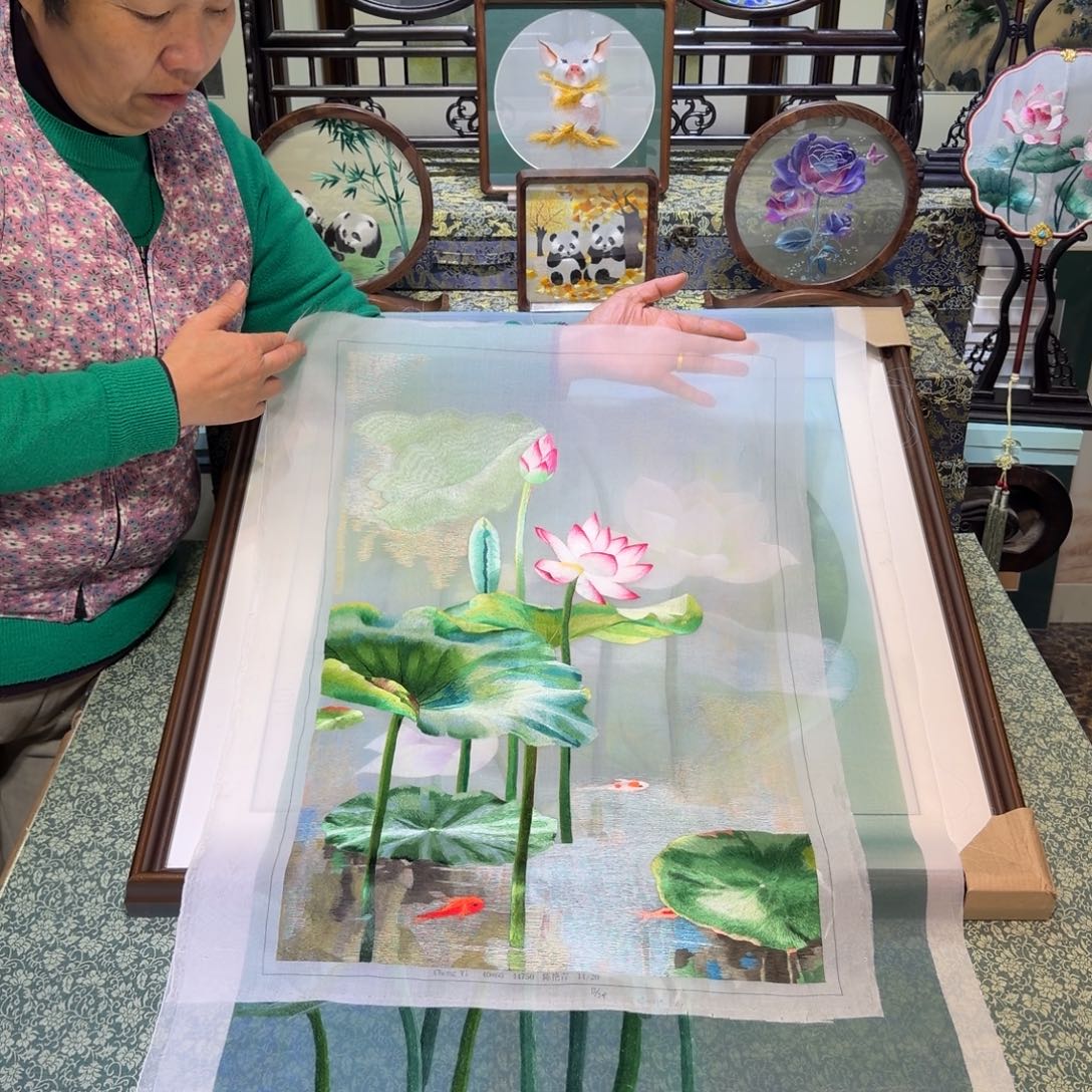 刺绣手工苏绣工艺