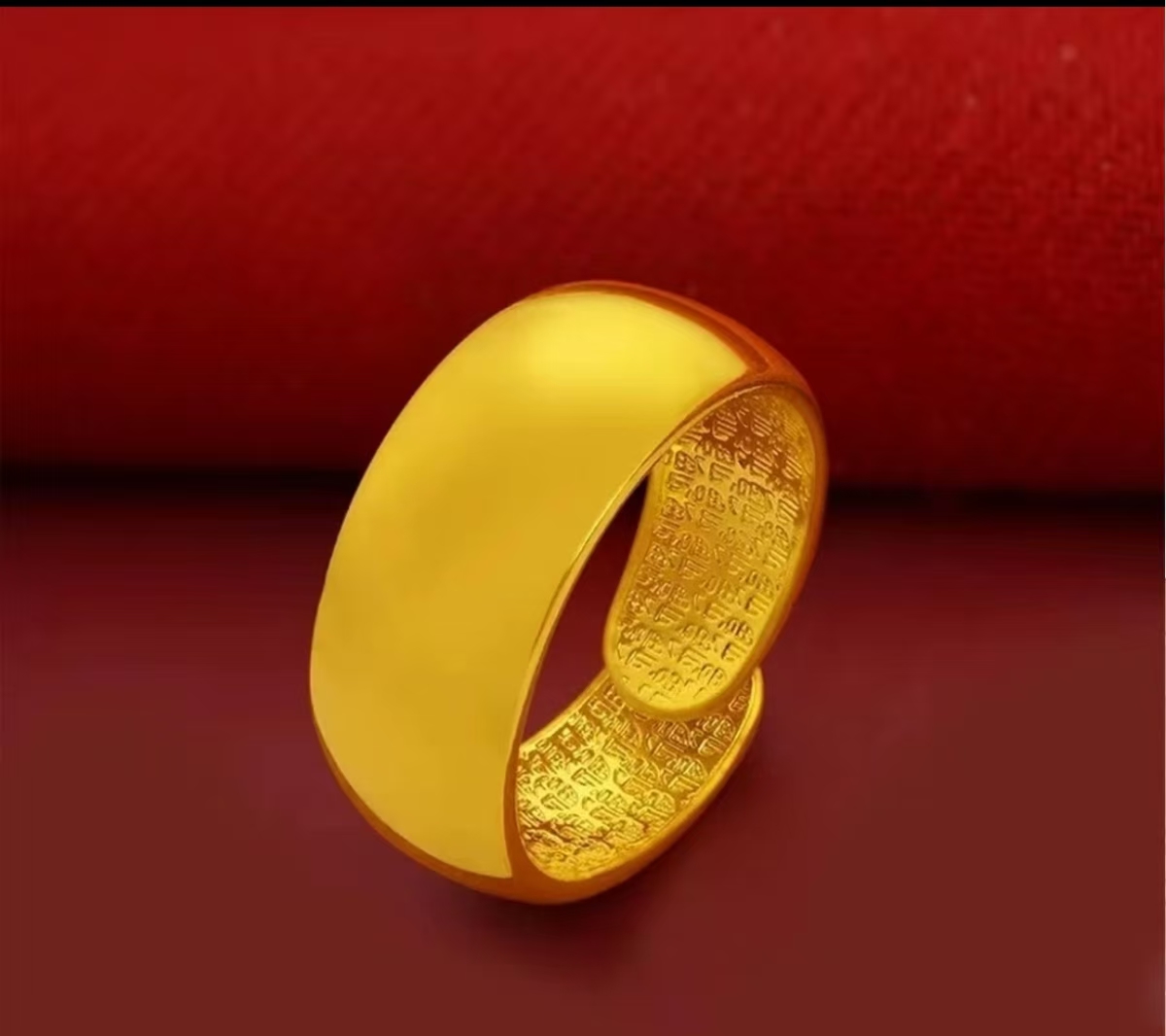 合金戒指 合金戒指 大光面戒指