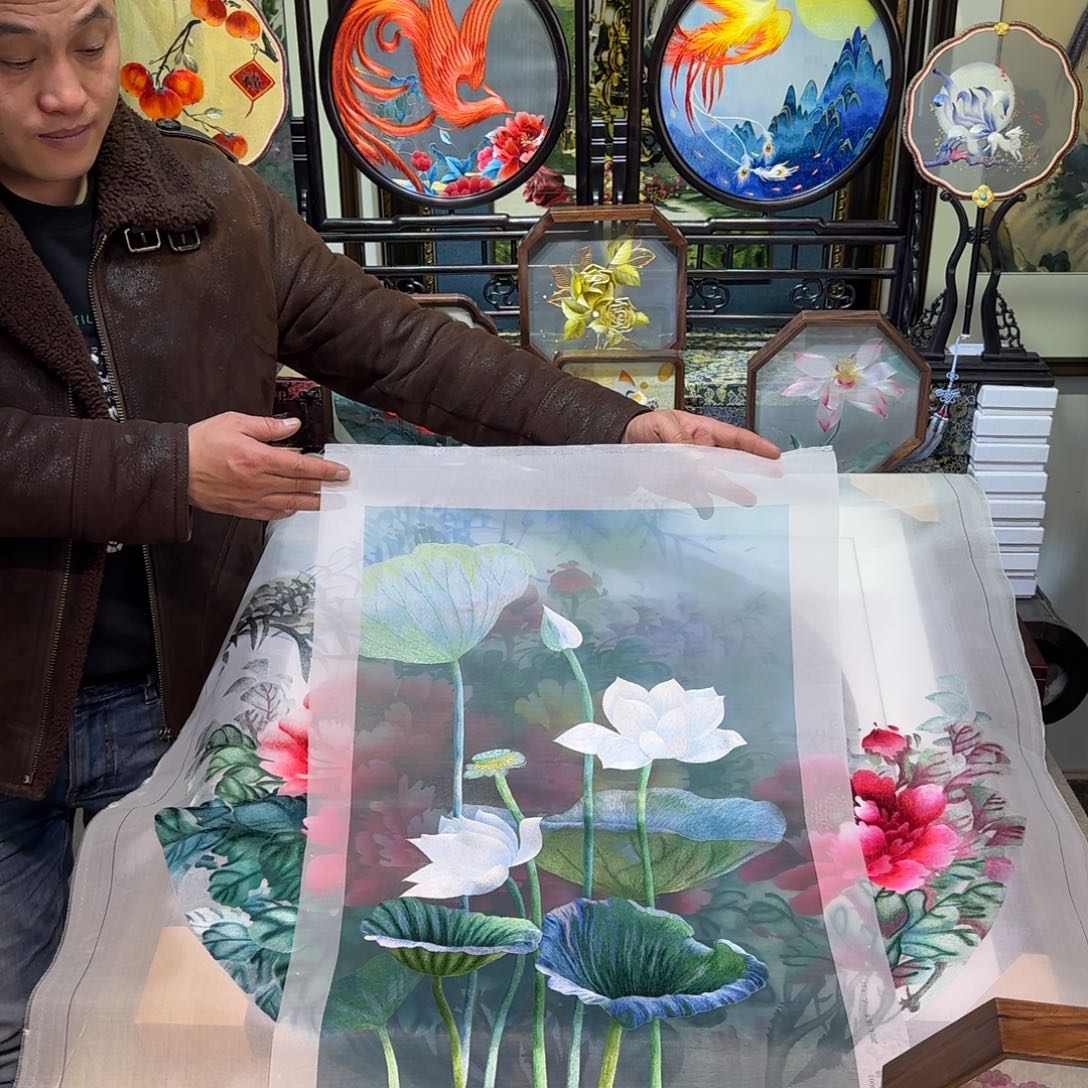 刺绣刺绣工艺精湛