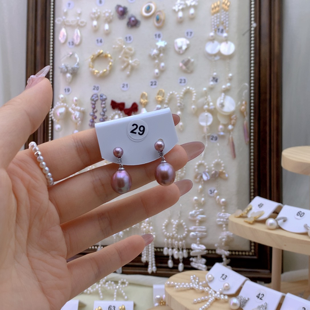 未镶嵌耳饰淡水珍珠