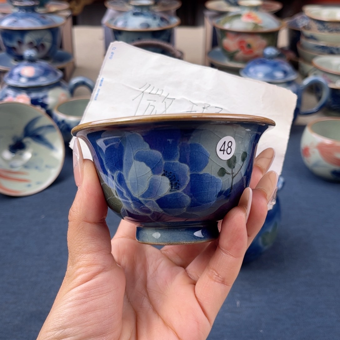 杯景德镇手绘手工茶具