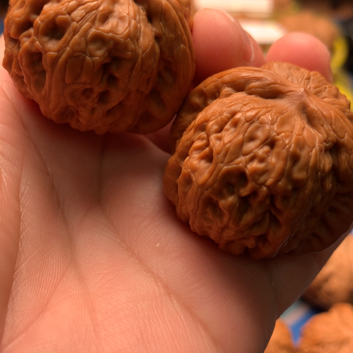 【闪购商品】文玩核桃吊坠陈*鹏元宝40