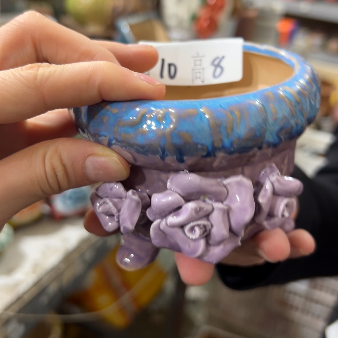 满20发爱退拉黑多肉花盆