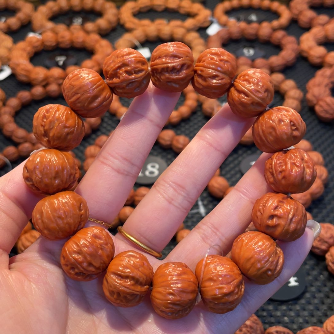 文玩核桃手串汉*马磨盘手串