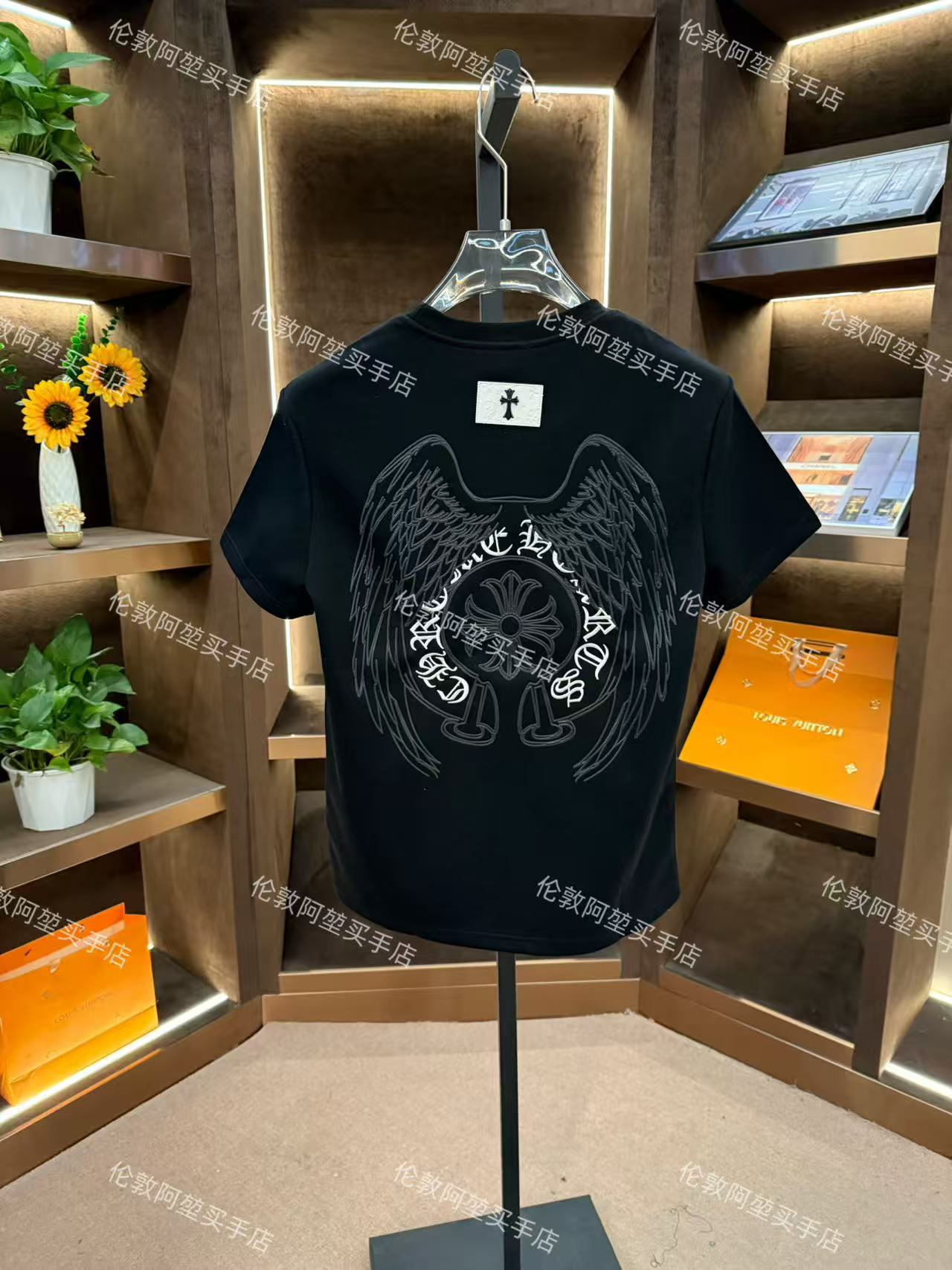 男士秋冬新款轻奢休闲百搭修身时尚半袖K969