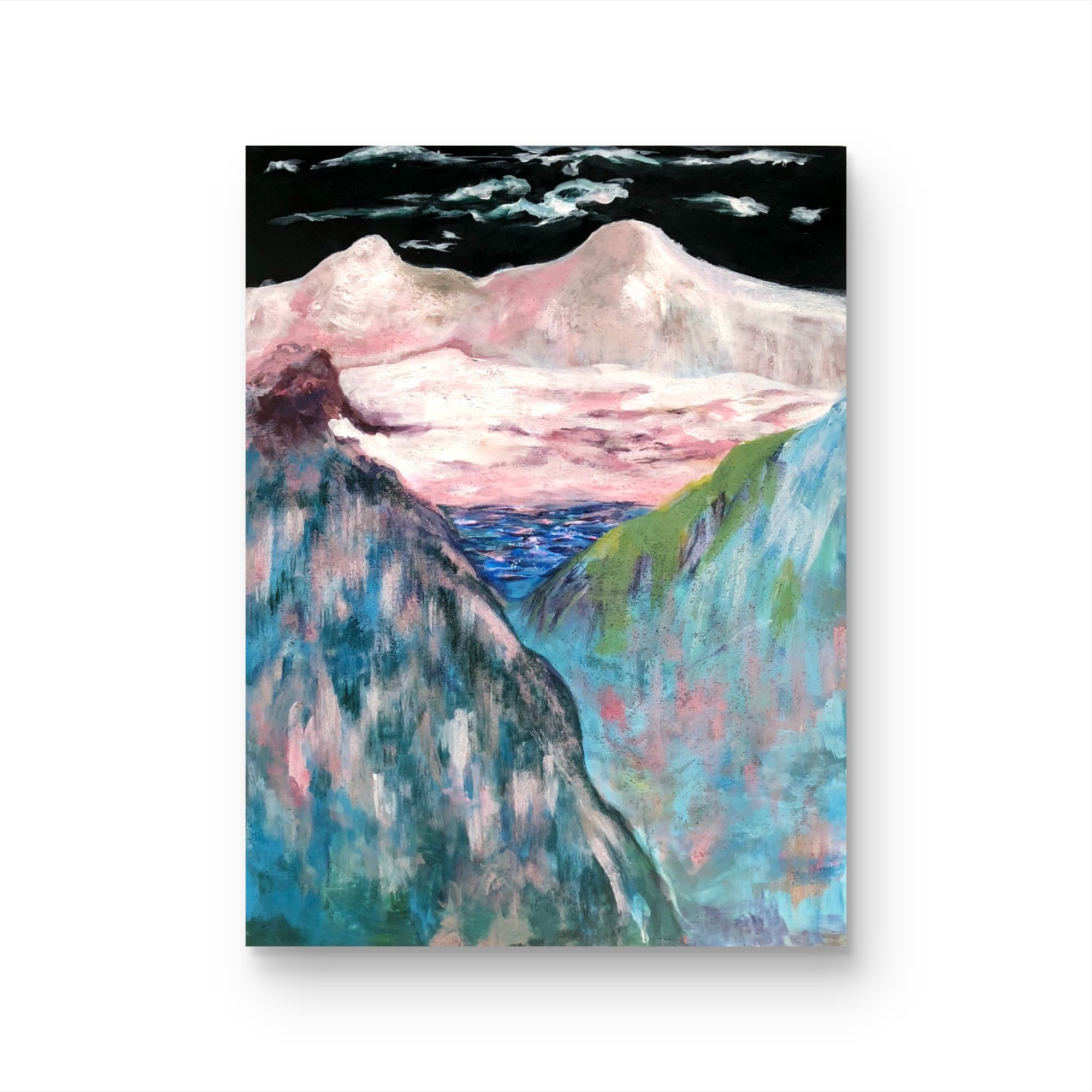 【针织山】手绘挂画 “90*120” No.1591 客厅手绘装饰画