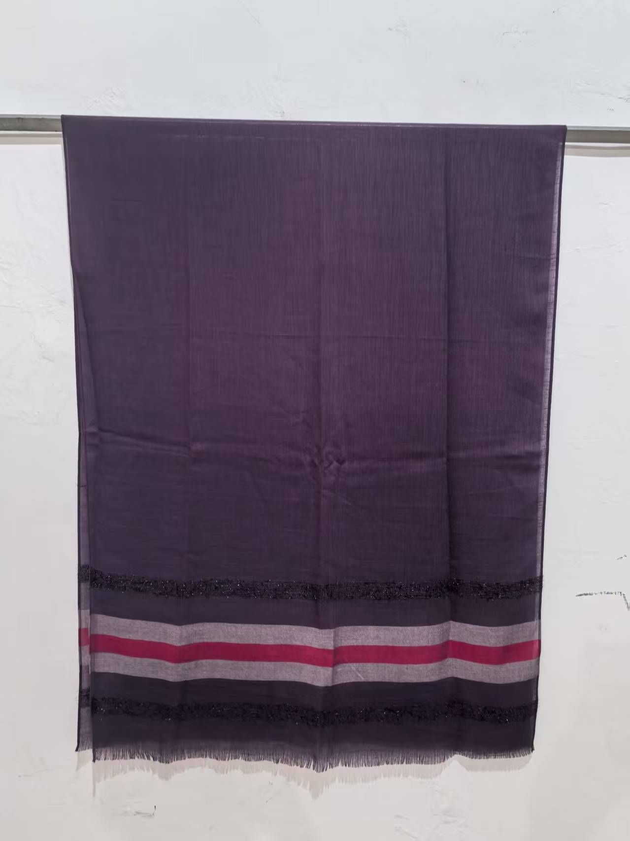 时尚新款纯色亮片波点百搭四季女款围巾