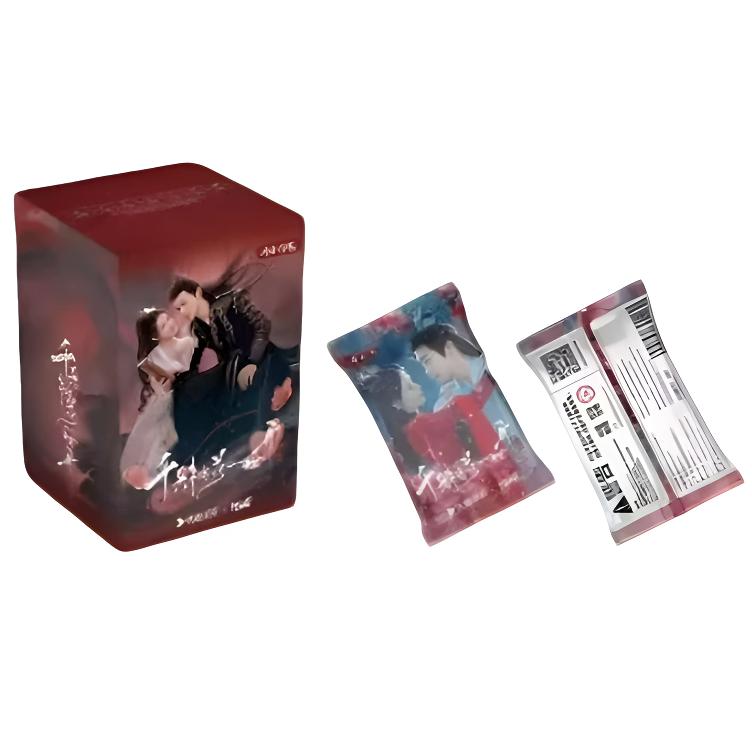 【丢手绢】Hitcard《千朵桃花一世开》收藏卡牌盲盒系列