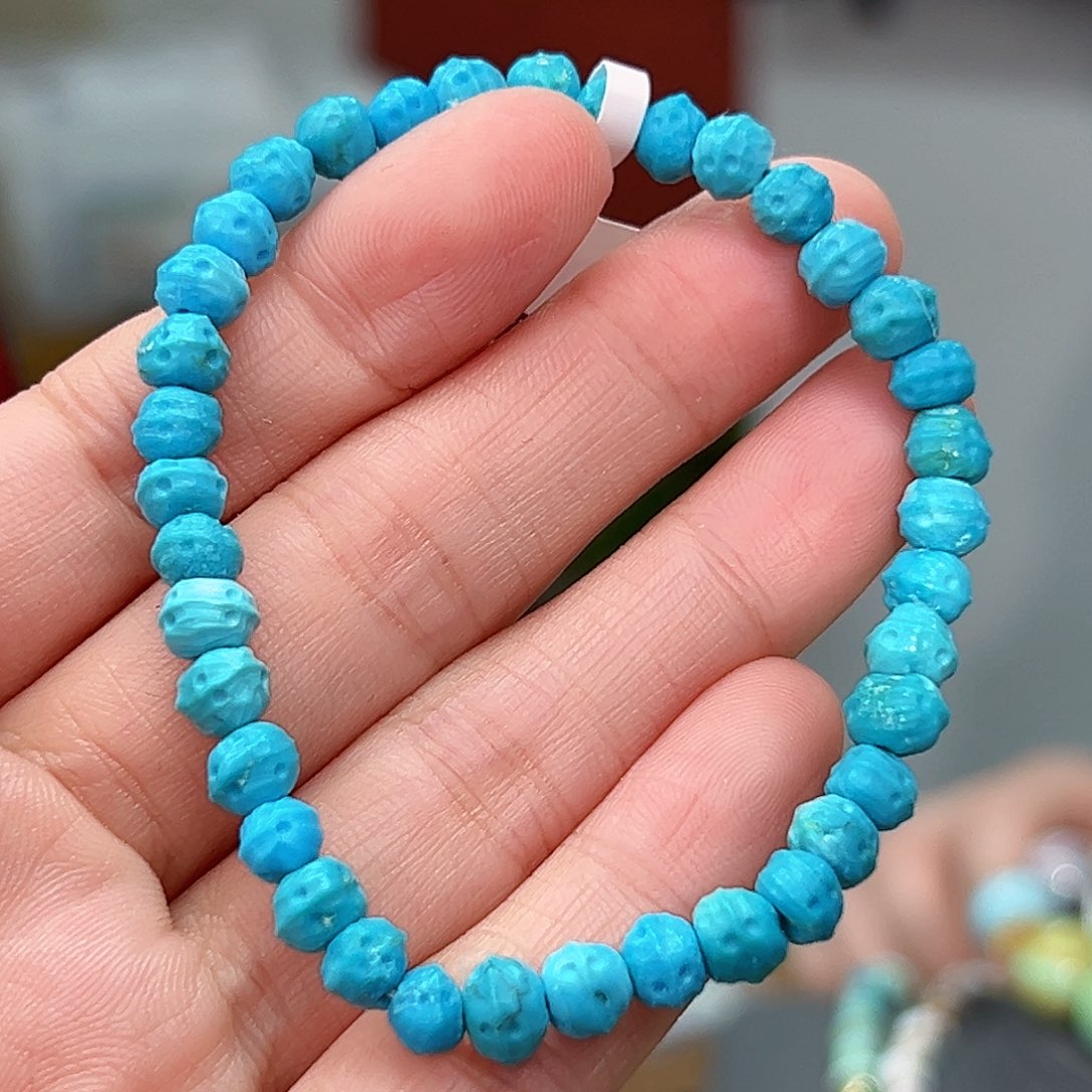 绿松石珠宝奇石未镶嵌