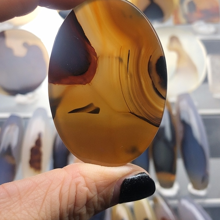 查罗石未镶嵌珠宝半成品153