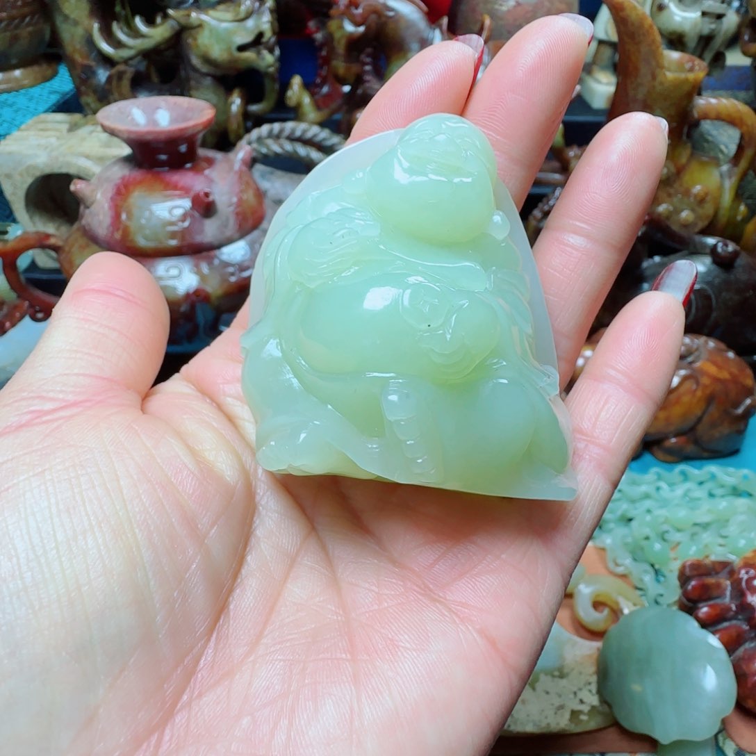 和田玉把件未镶嵌