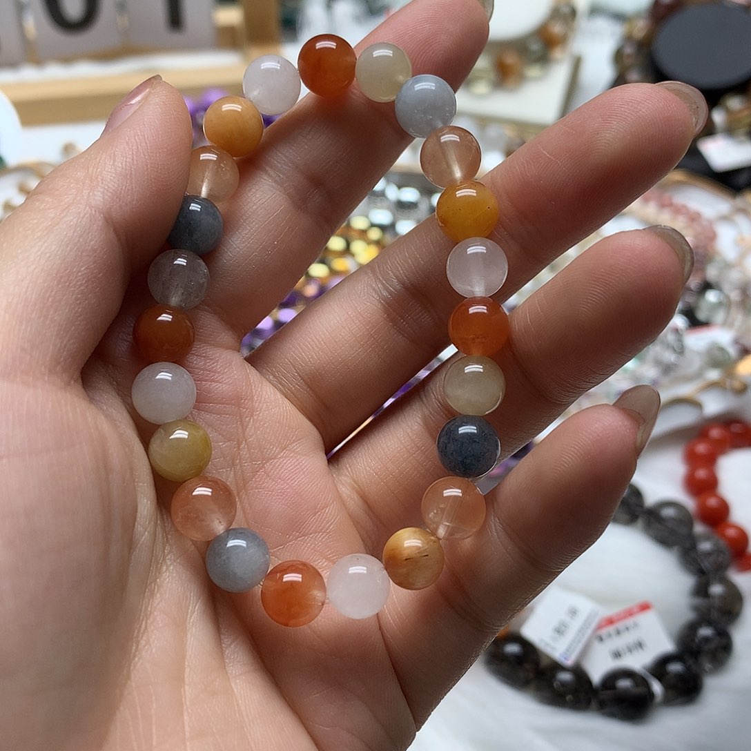 水晶手链未镶嵌手链