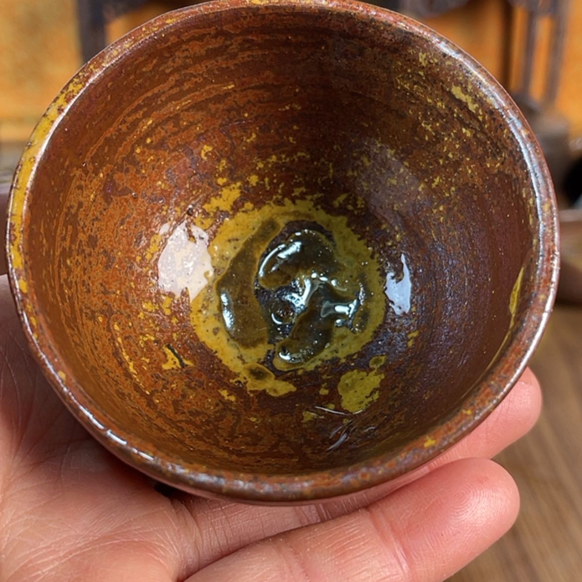 【闪购商品】柴烧主人杯100毫升左右微瑕