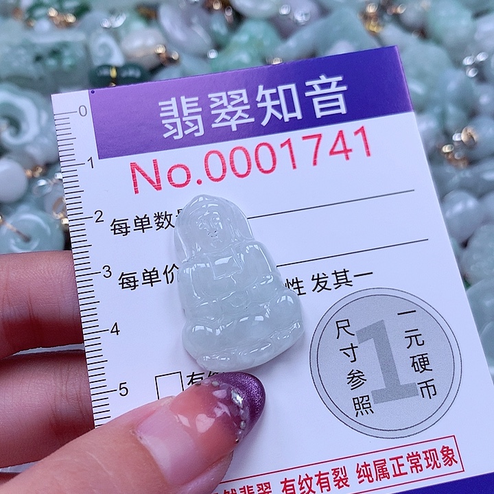 翡翠未镶嵌颈饰1741