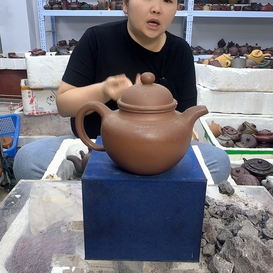 茶壶紫砂宜兴紫砂壶瑕疵