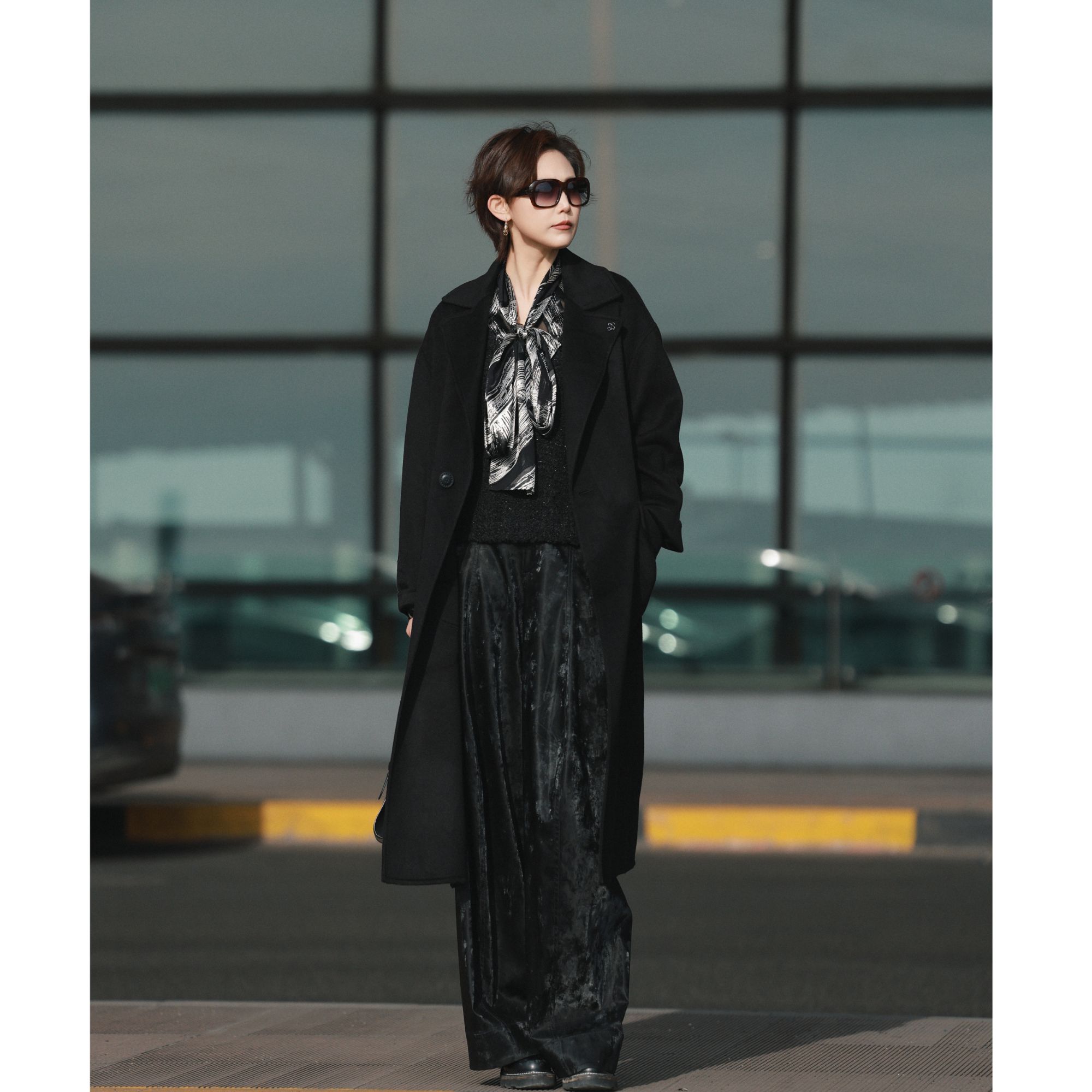 limil/丽米儿秋冬设计师款高级气质大衣940040