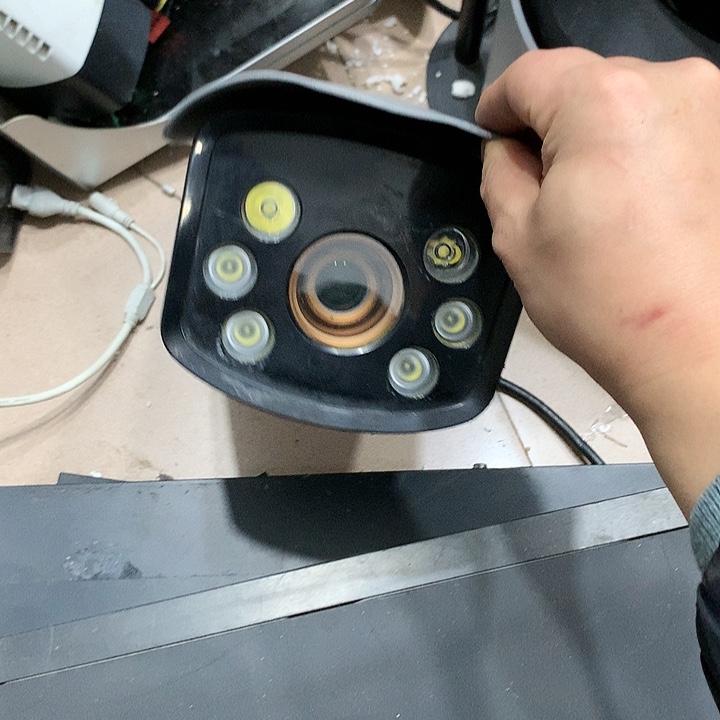 99新海康威视7687抓拍机带电源可以直连