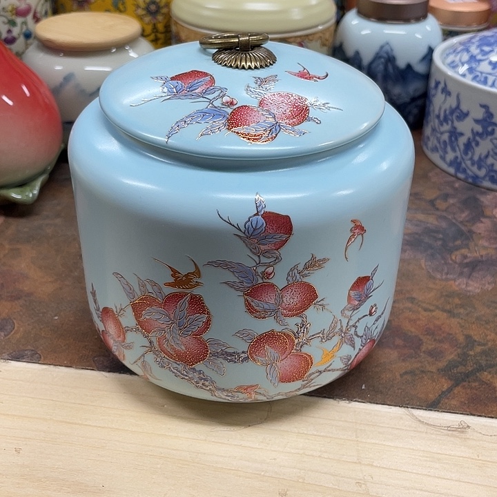 陶瓷罐茶叶罐密封罐储物罐
