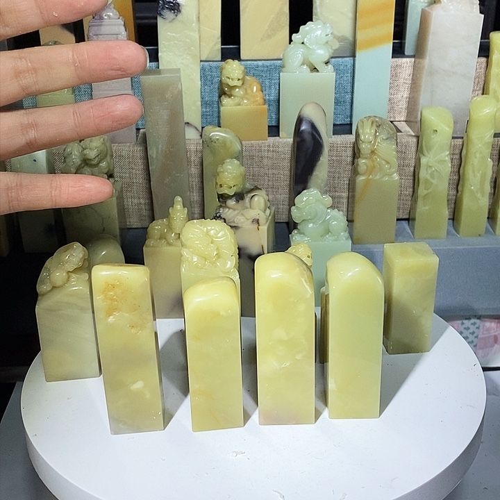 青田石沙****刻青田石青田石