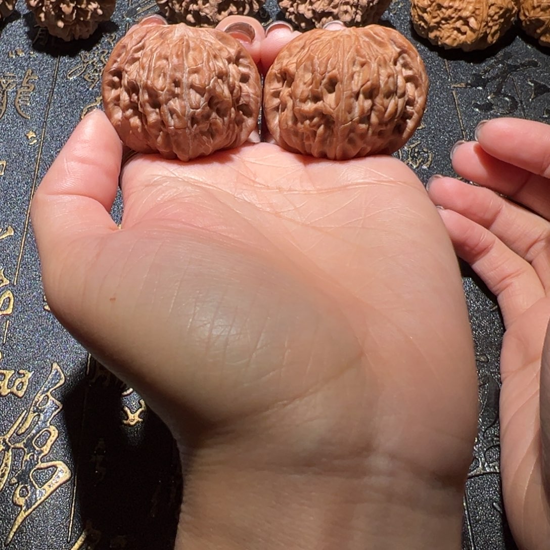 吊坠文玩核桃磨盘39手把件130