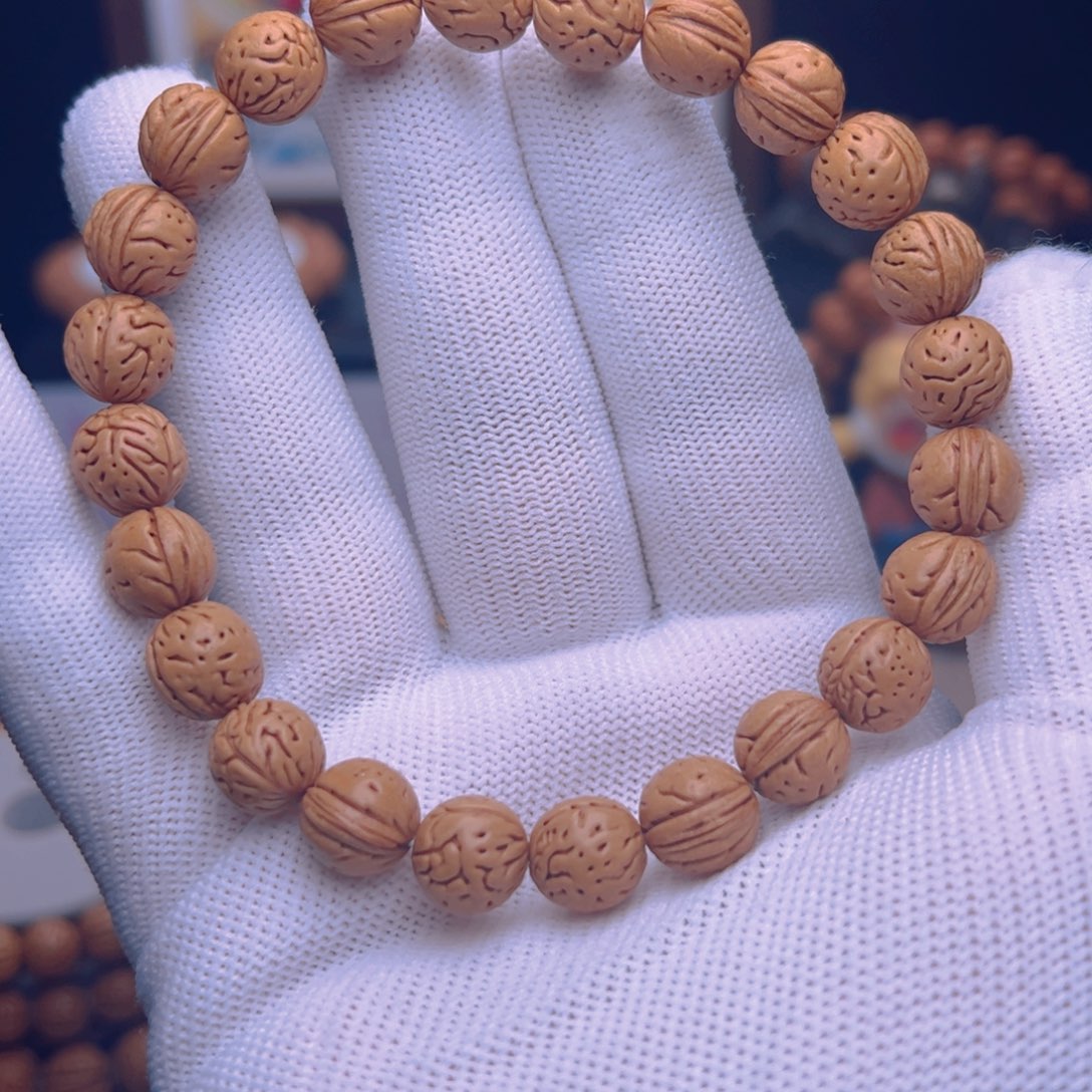 桃核手串1.0加流星小肌肉单圈