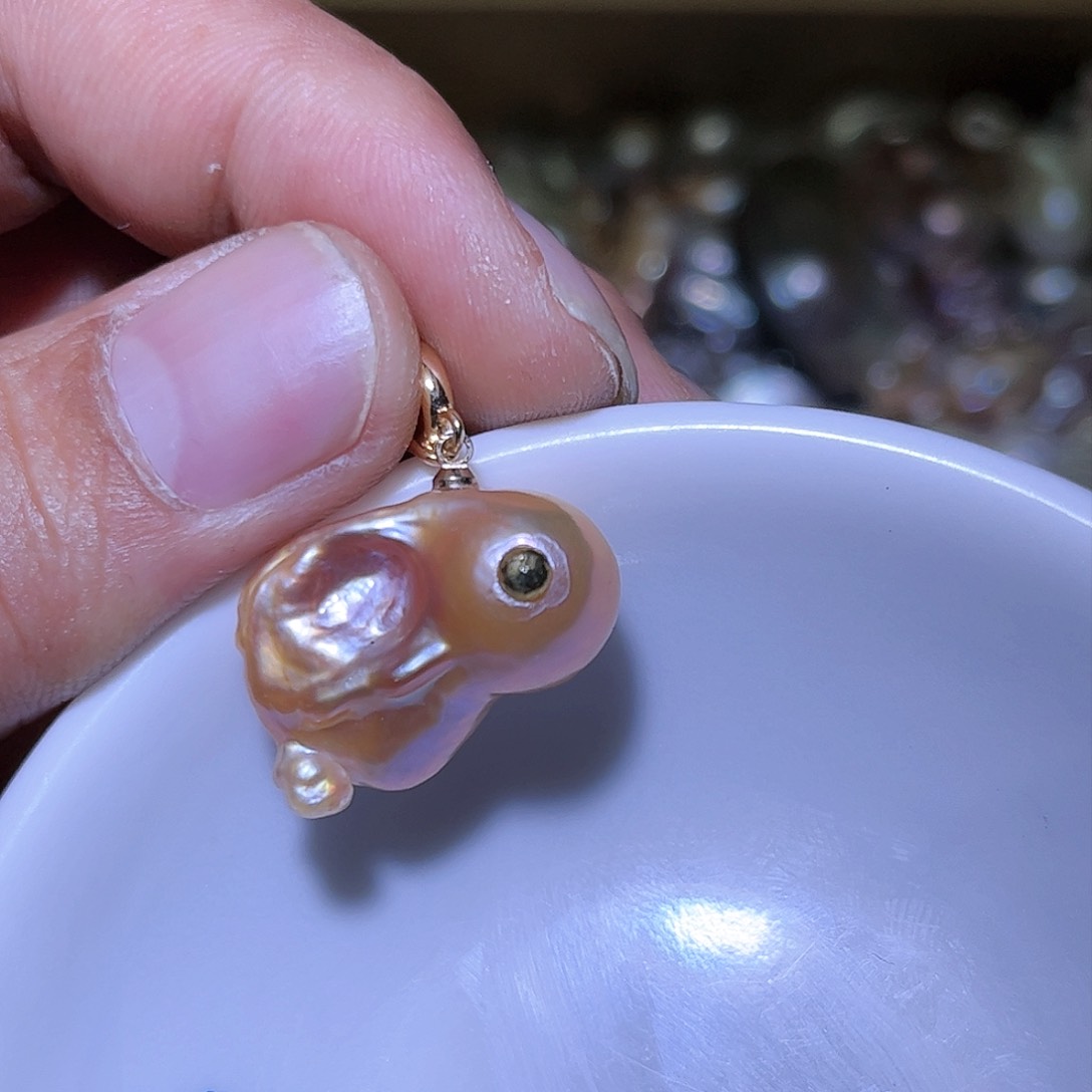 淡水珍珠未镶嵌吊坠(不含链)99