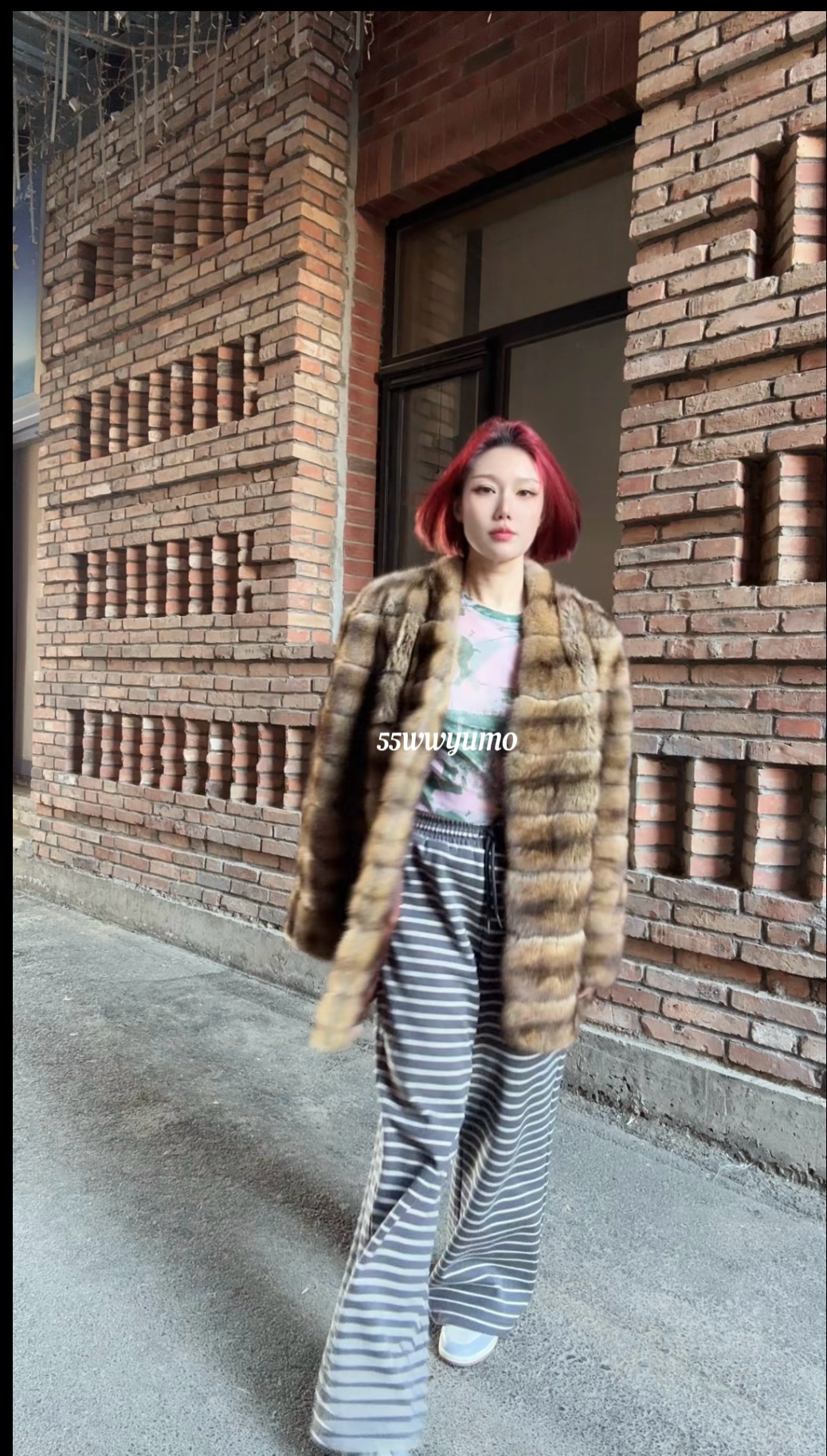 星河流砂 本色奢华光泽小紫横排抽刀复古外套