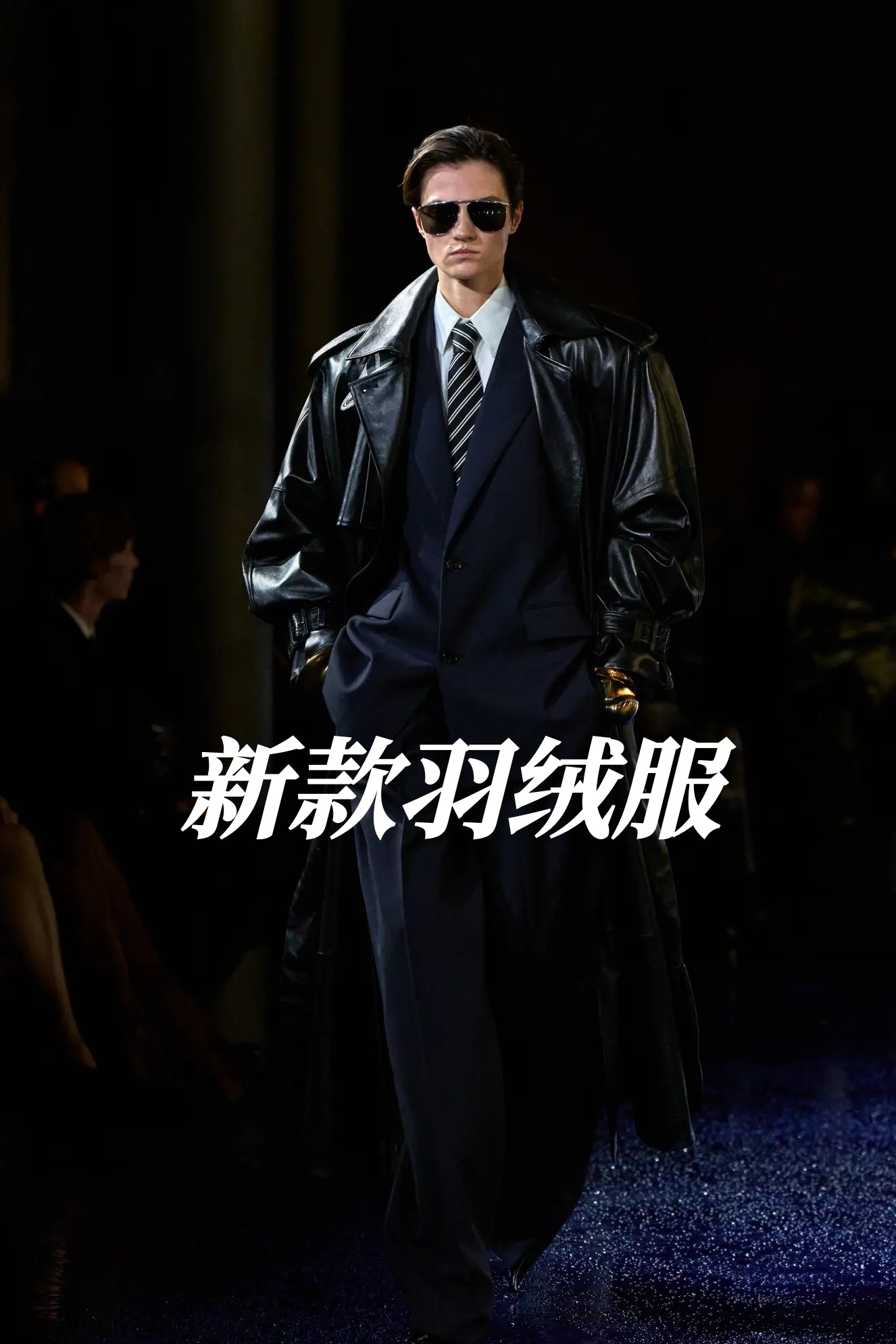 博-HY【新款羽绒服】2025冬季重工刺绣麦穗科技连帽羽绒服25968