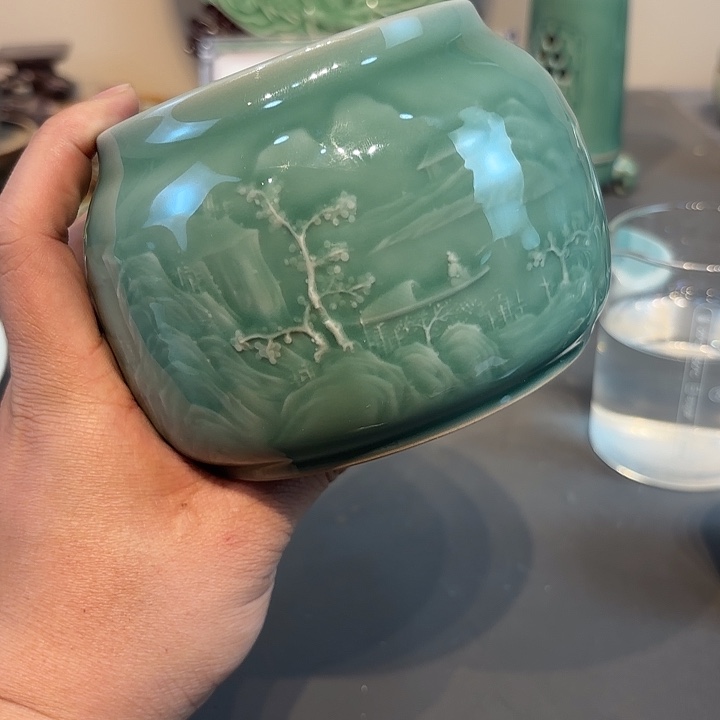 瓷片龙泉青瓷福利青瓷