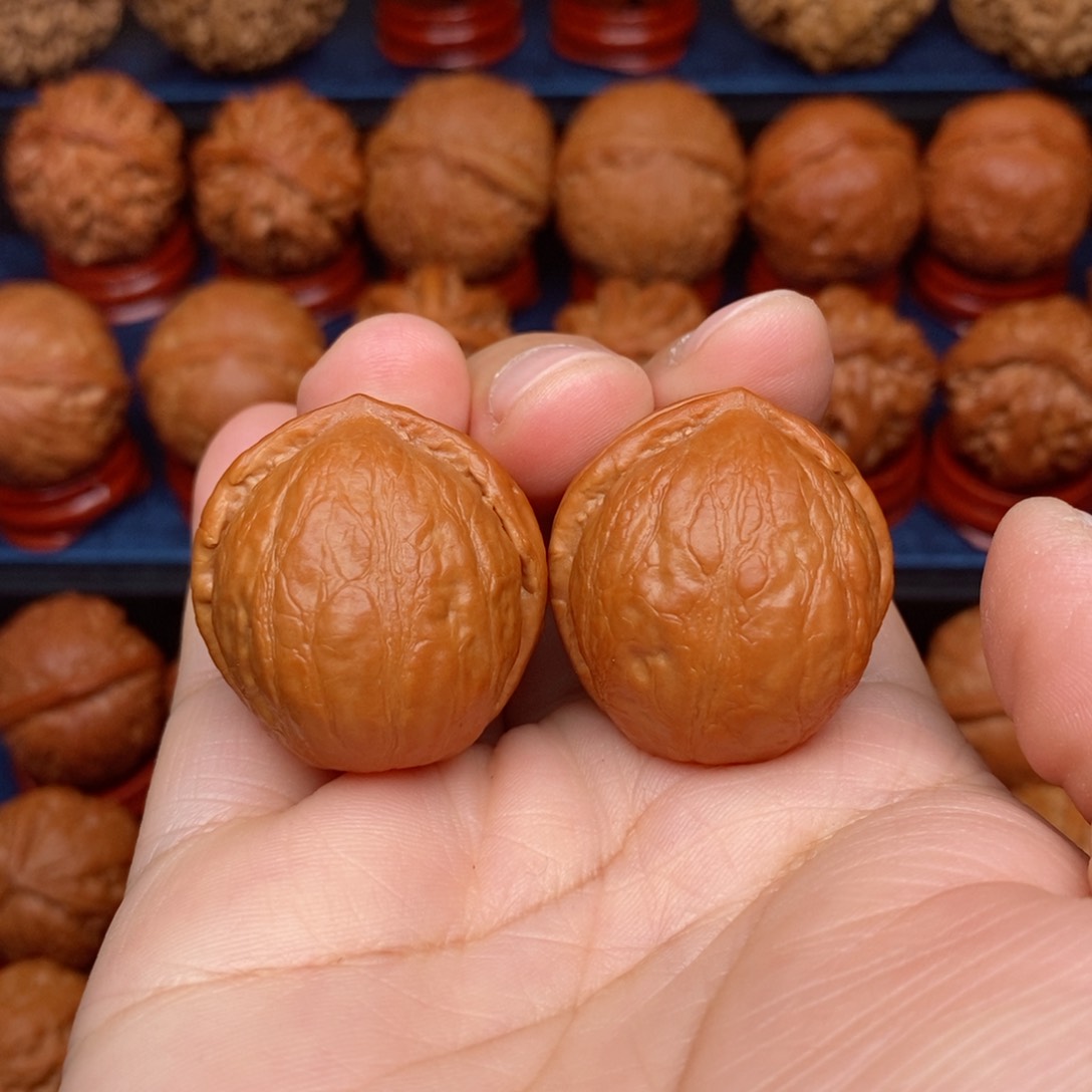 把件文玩核桃铁***鹅手捻