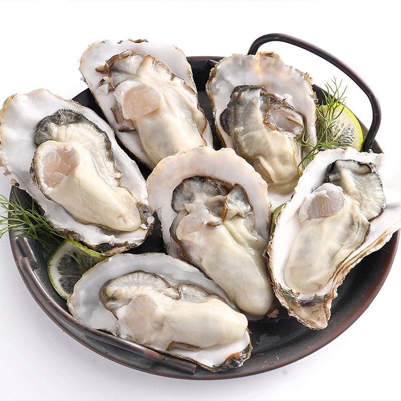 鲜活乳山生蚝5斤装（收拾请备注）