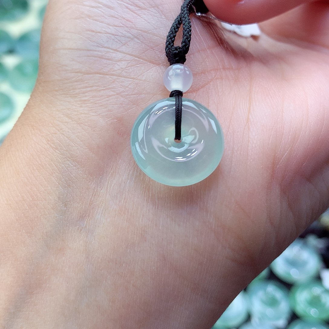 翡翠颈饰未镶嵌42尺寸16-5.1