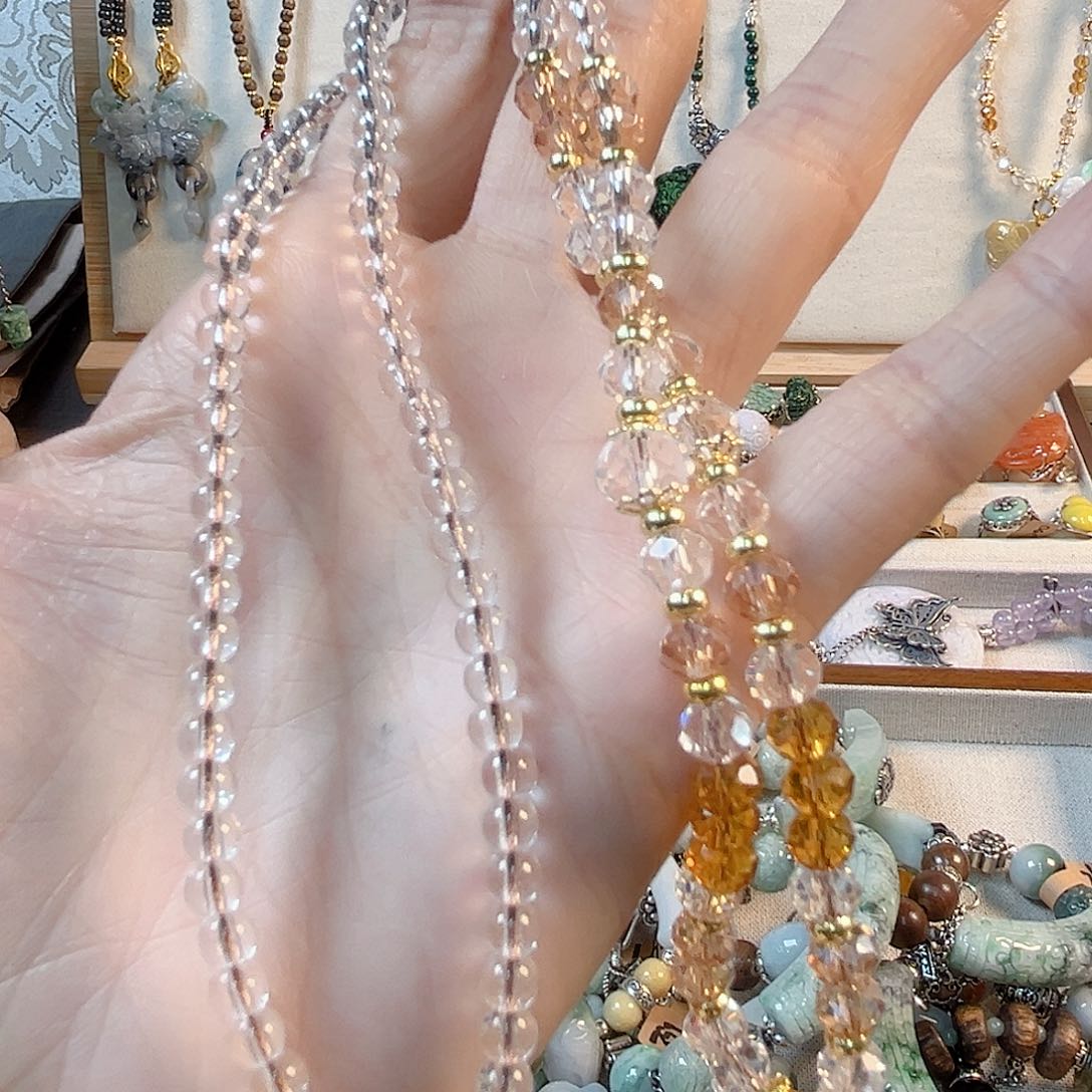 翡翠手链未镶嵌余***你