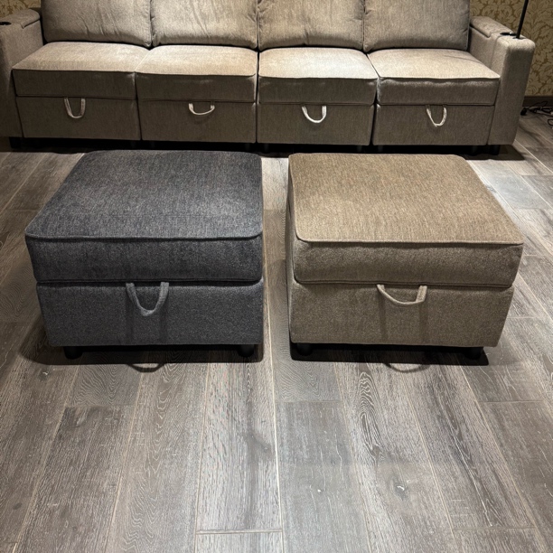 66*47cm布艺软包沙发凳换鞋凳沙发脚踏凳收纳储物凳家用