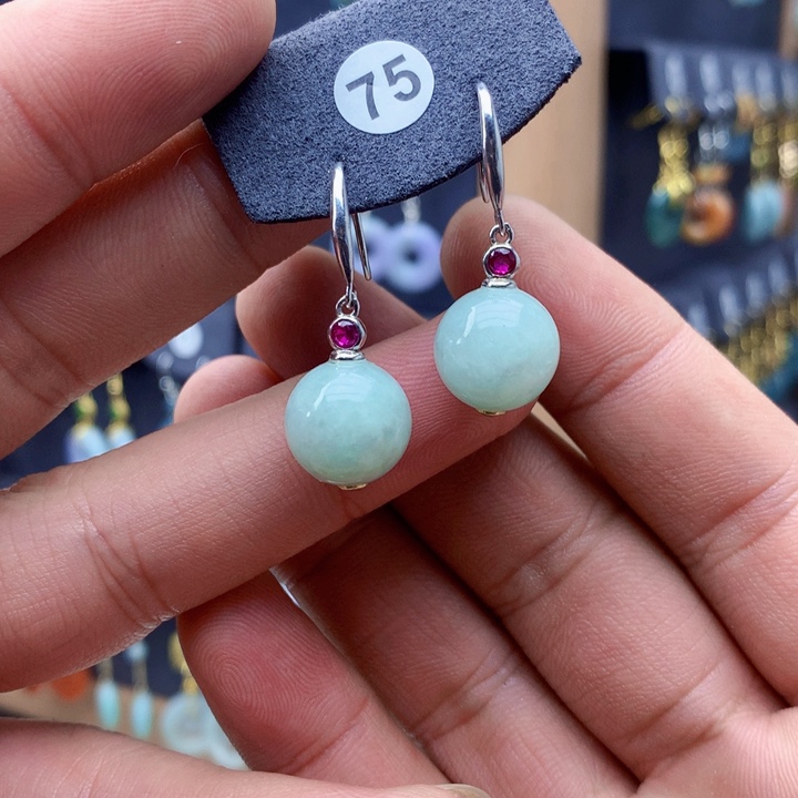 未镶嵌翡翠耳饰耳饰