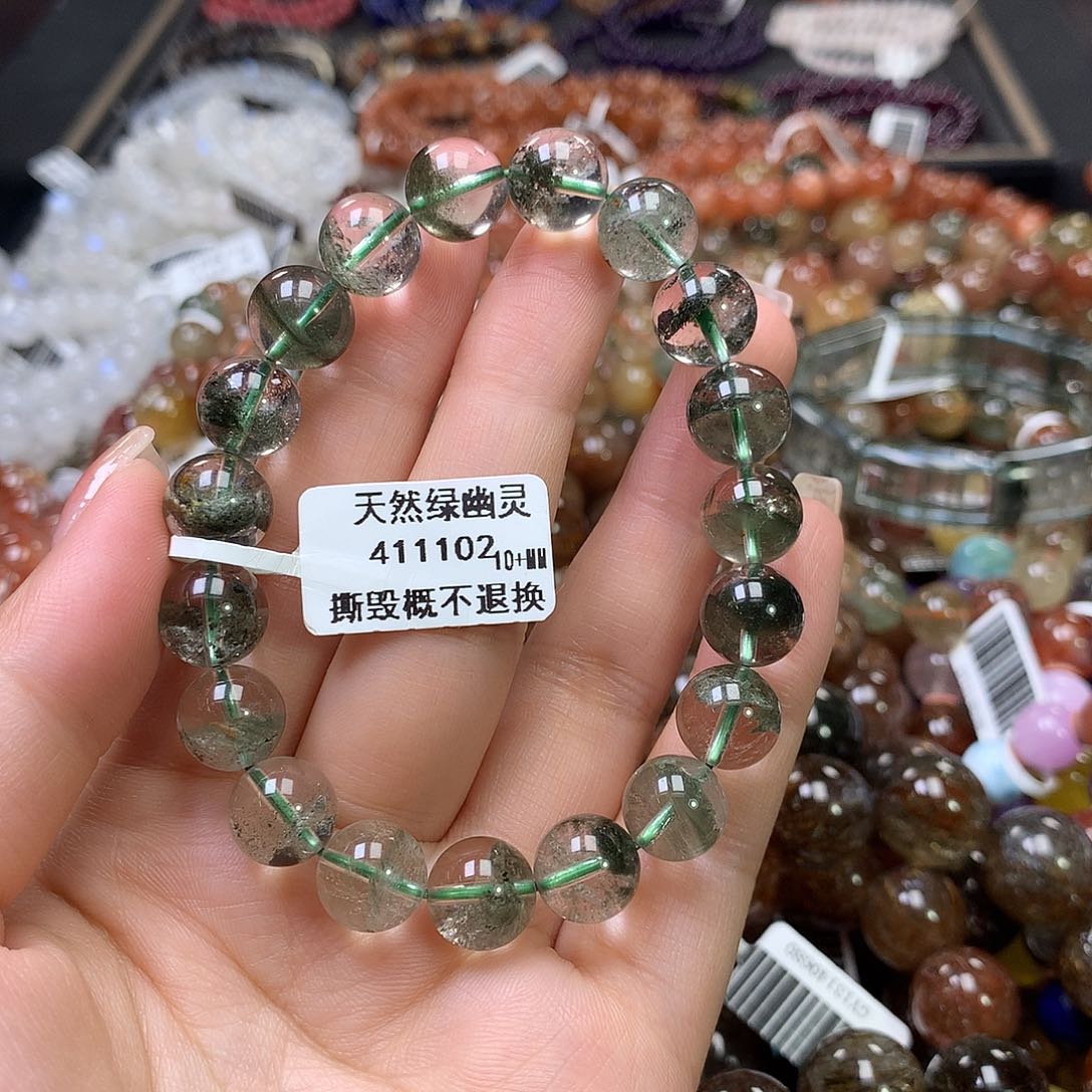 水晶手链未镶嵌，