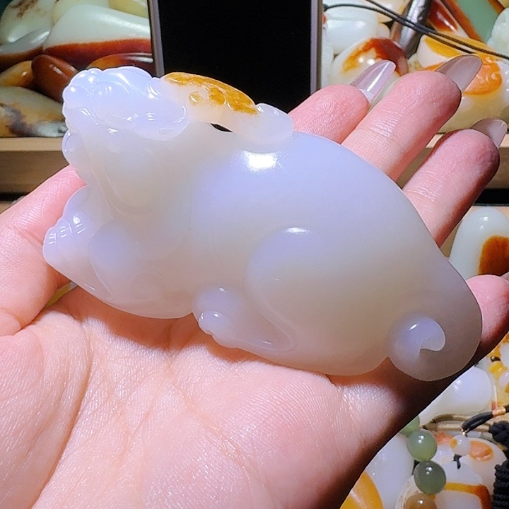 和田玉挂件未镶嵌