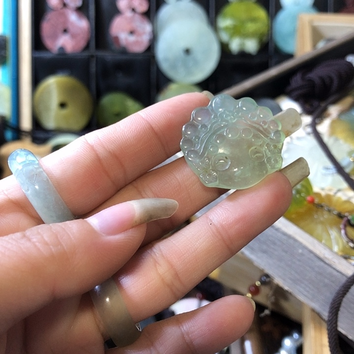 未镶嵌岫玉岫玉挂件